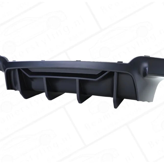 Diffuser - BMW F10 / F11 - M5 Evo Look - Mat Zwart | 2010 - 2017 - Beamerstyling.nl