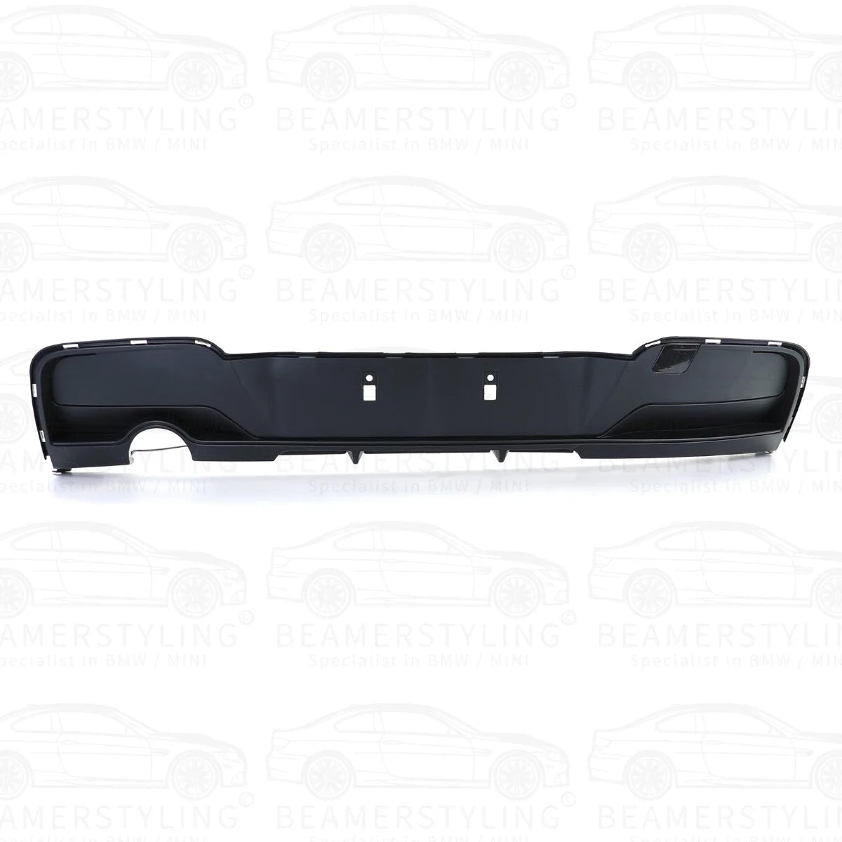 Diffuser - BMW F20 / F21 - M Performance look - 1 Uitlaat links | 11 - 15 - Beamerstyling.nl