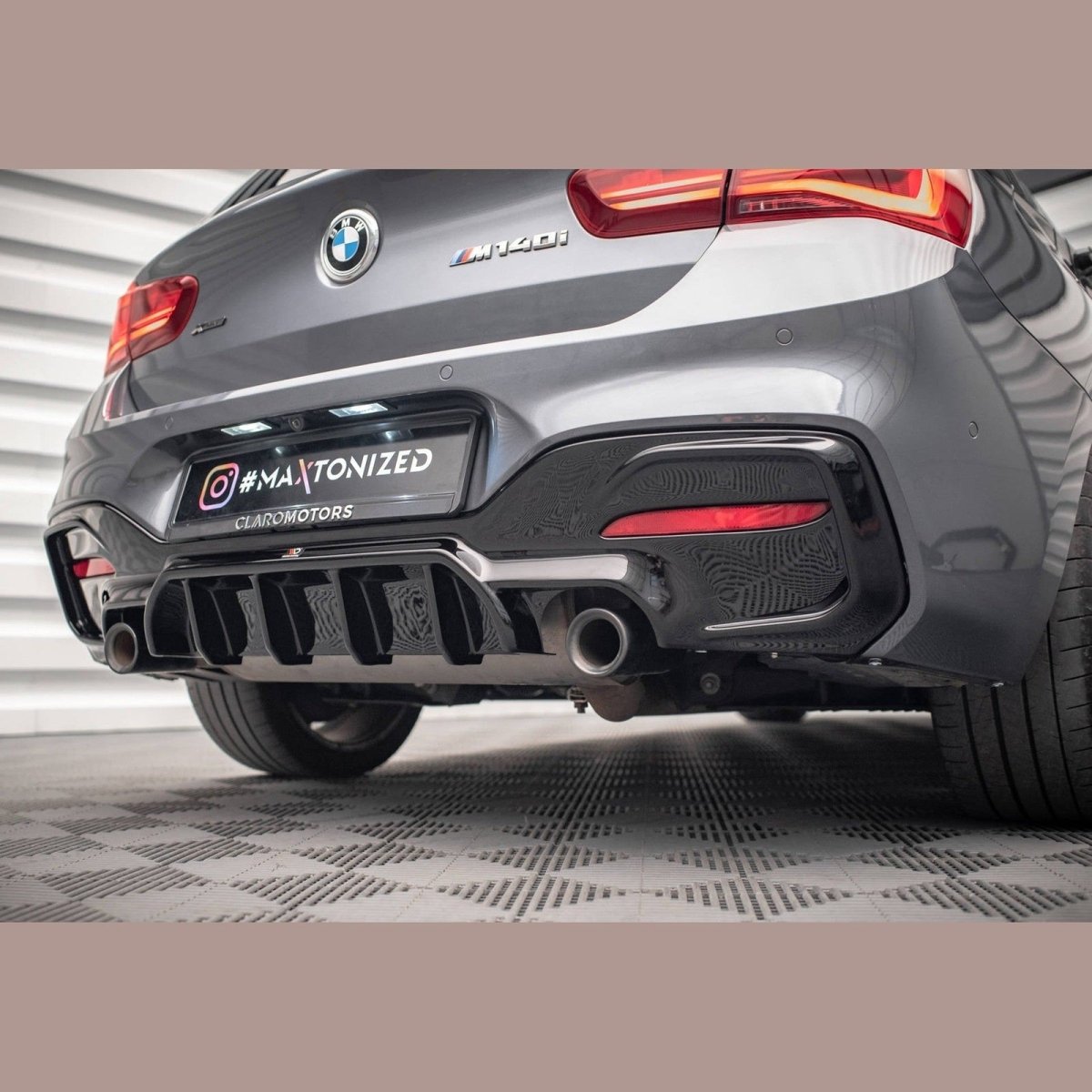 Diffuser - BMW F20 / F21 - M140I - Maxton Design | 2015-2019 - Beamerstyling.nl