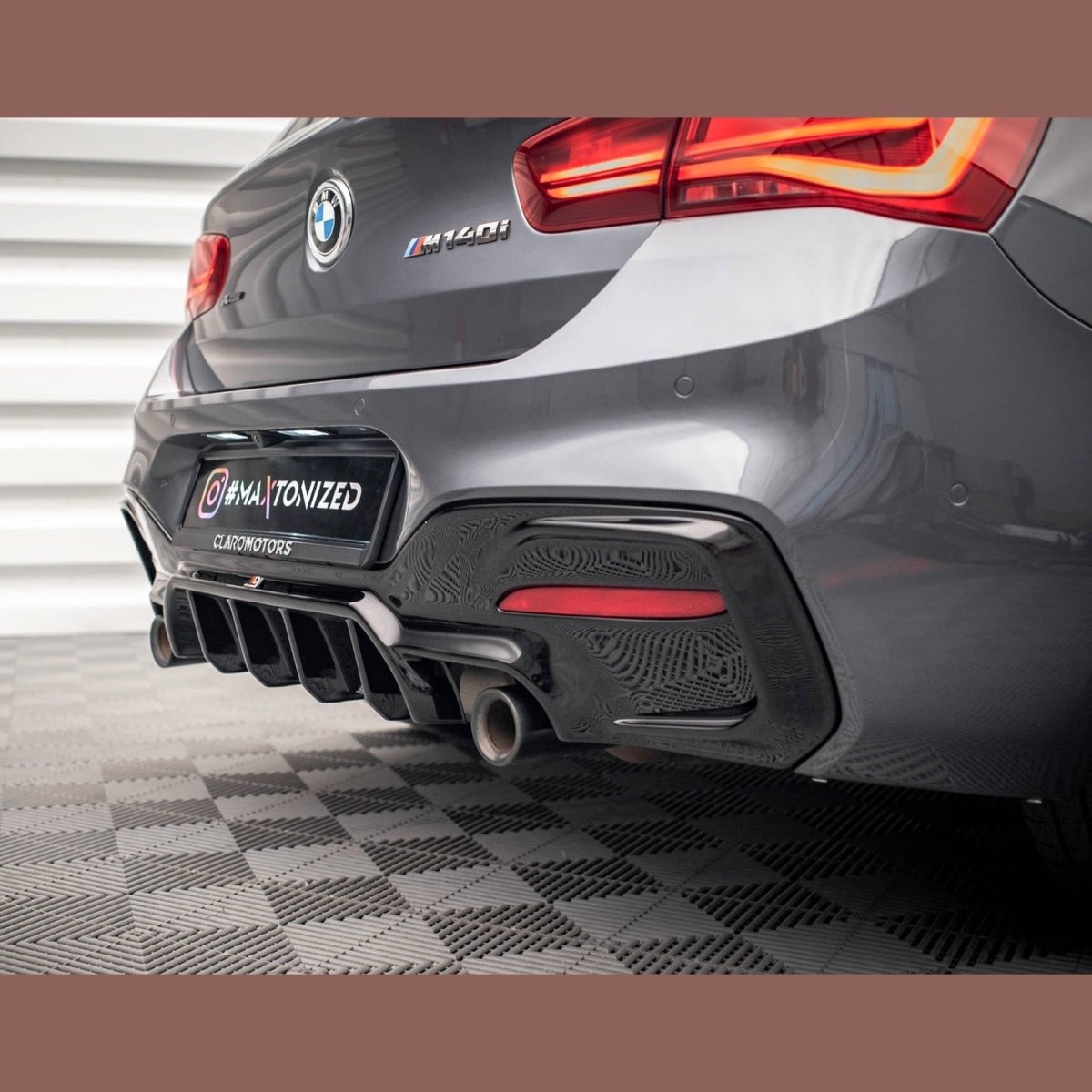 Diffuser - BMW F20 / F21 - M140I - Maxton Design | 2015-2019 - Beamerstyling.nl