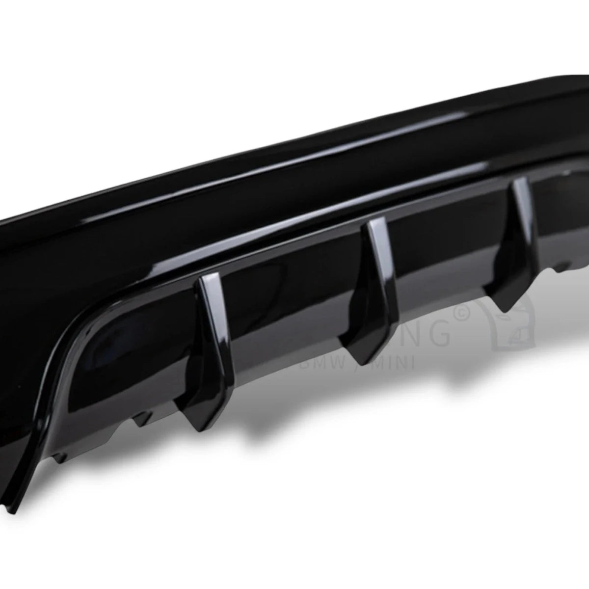 Diffuser - BMW F22 / F23 - M Performance look - M240i - Hoogglans zwart | 13-21 - Beamerstyling.nl