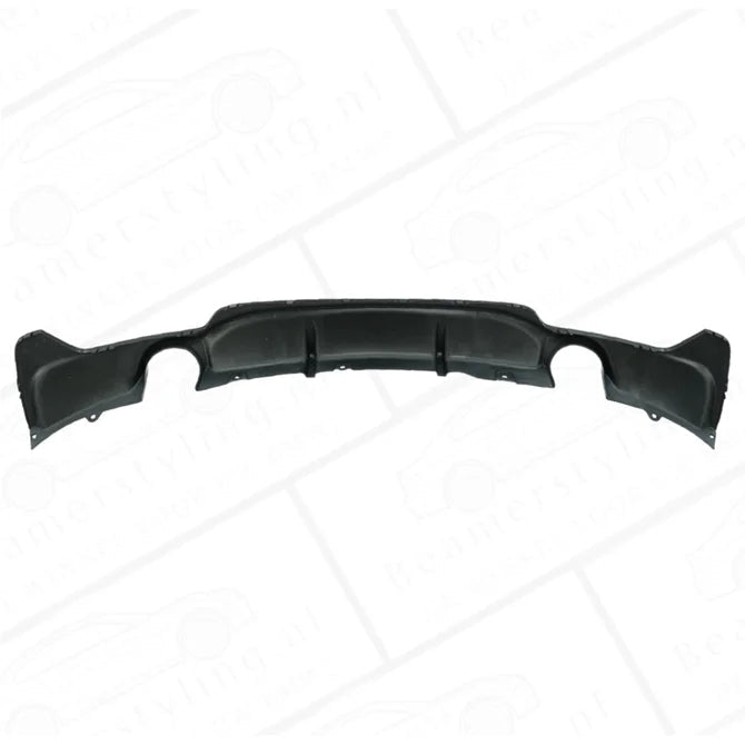 Diffuser - BMW F32 / F33 / F36 - 435I / 440I M Performance Optiek - Hoogglans Zwart - Beamerstyling.nl