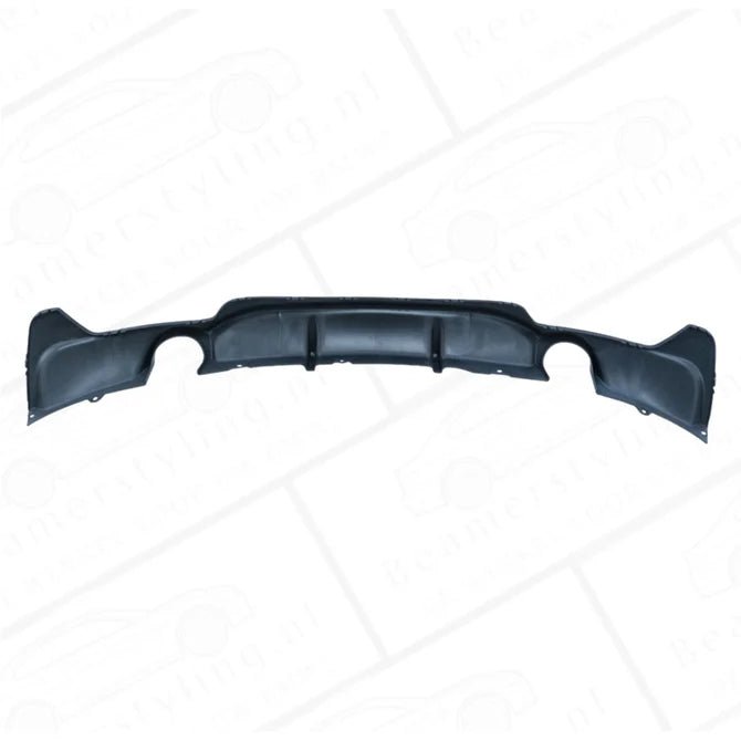 Diffuser - BMW F32 / F33 / F36 - 435I / 440I - M Performance Optiek - Mat Zwart - Beamerstyling.nl