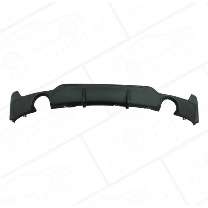 Diffuser - BMW F32 / F33 / F36 - 435I / 440I - M Performance Optiek - Mat Zwart - Beamerstyling.nl