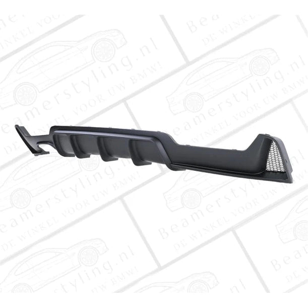 Diffuser - BMW F32 / F33 / F36 - Performance Look - Mat Zwart - Beamerstyling.nl