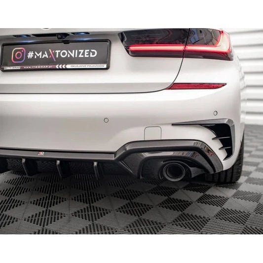 Diffuser - BMW G20 / G21 - M Pakket + Trekhaak - Maxton Design | 19 - 22 - Beamerstyling.nl