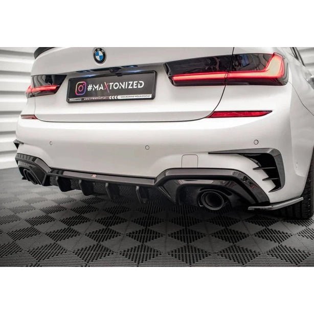 Diffuser - BMW G20 / G21 - M Pakket + Trekhaak - Maxton Design | 19 - 22 - Beamerstyling.nl