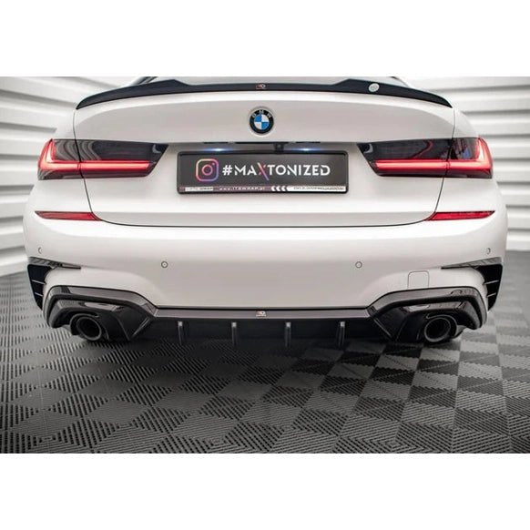 Diffuser - BMW G20 / G21 - M Pakket + Trekhaak - Maxton Design | 19 - 22 - Beamerstyling.nl
