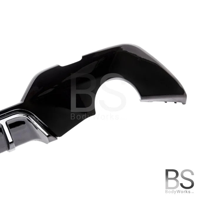 Diffuser - BMW G20 / G21 - MP Look - Met 4 Vinnen - Hoogglans Zwart | 19 - 22 - Beamerstyling.nl