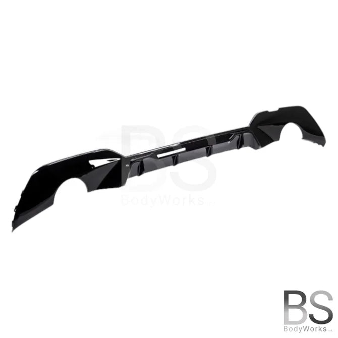 Diffuser - BMW G20 / G21 - MP Look - Met 4 Vinnen - Hoogglans Zwart | 19 - 22 - Beamerstyling.nl