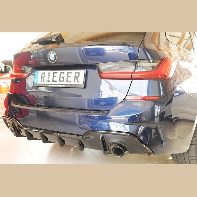 Diffuser - BMW G20 / G21 - Rieger Tuning - Met Trekhaak | 19 - 22 - Beamerstyling.nl
