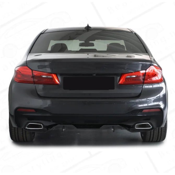 Diffuser - BMW G30 / G31 - M Performance Look - Hoogglans Zwart - Beamerstyling.nl