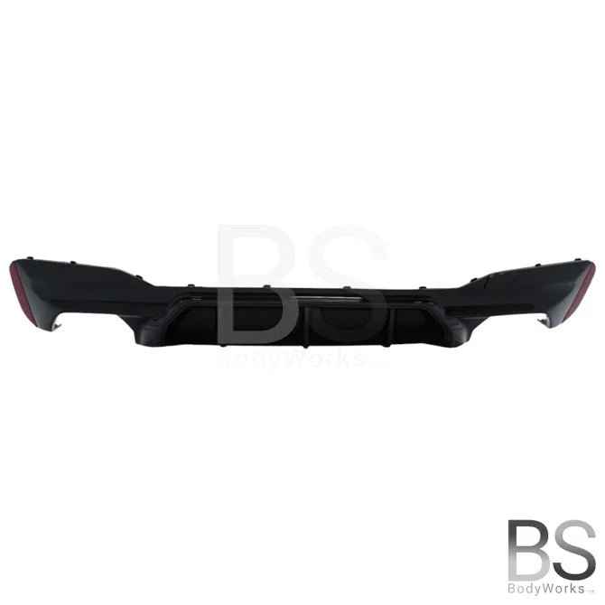Diffuser - BMW G30 / G31 - M5 Look - Hoogglans Zwart | 17 - 23 - Beamerstyling.nl