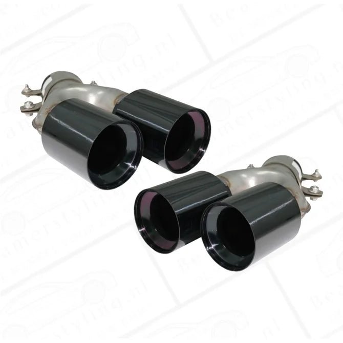 Diffuser - BMW G30 / G31 - M5 Look - Hoogglans Zwart - Incl Sierstukken Hoogglans Zwart - Beamerstyling.nl