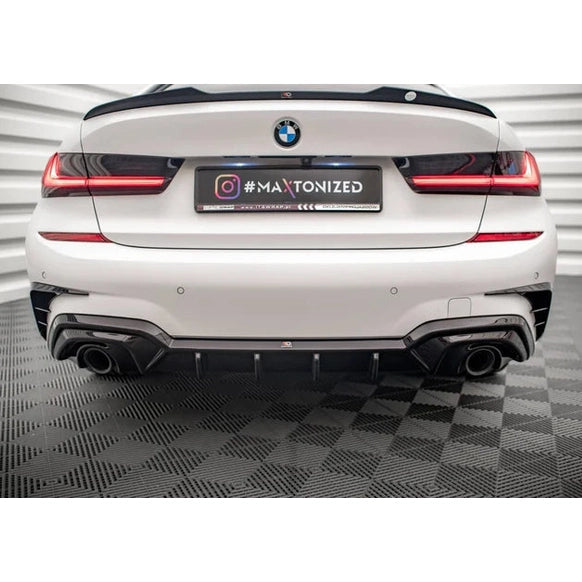 Diffuser - BMW G20 / G21 - M340I - Maxton Design | 19-22 — Met Trekhaak