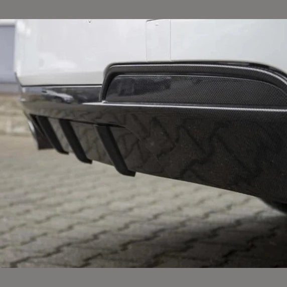 Diffuser M Performance Hoogglans Carbon Look BMW 5 Serie F10 / F11 — 550I/550D - Beamerstyling.nl