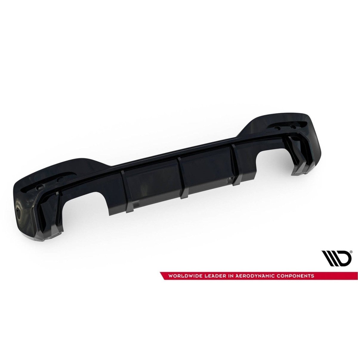 Diffuser V3 - BMW F20LCI / F21LCI - 4 Uitlaten - Maxton Design | 2015 - 2019 - Beamerstyling.nl
