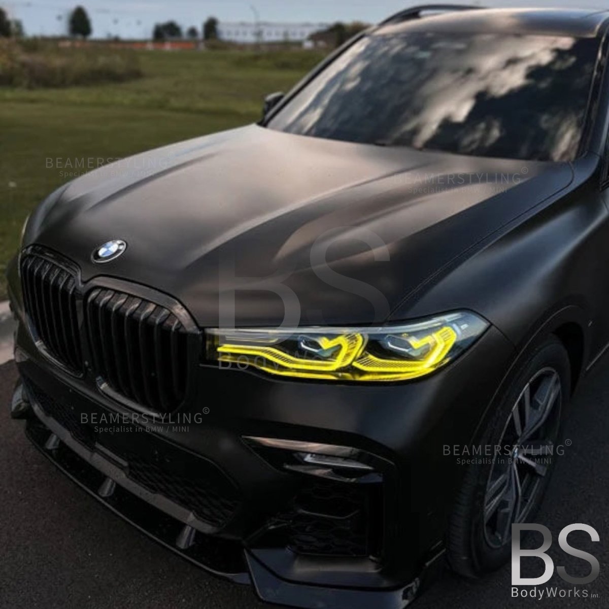 Drl Modules - BMW X7 G07 - Yellow LED - CSL Style | 18+ - Beamerstyling.nl
