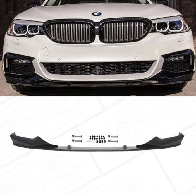 Front Lip - BMW G30 / G31 - M Performance Look - Mat Zwart | 17-20