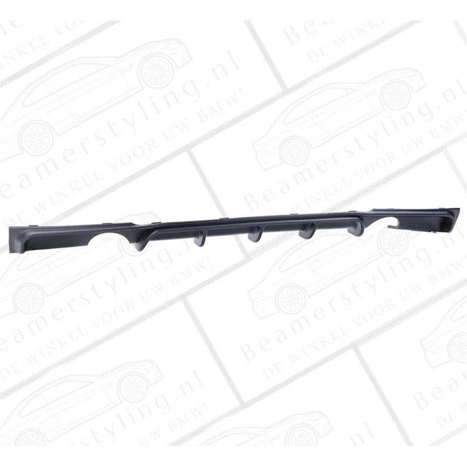 Diffuser - BMW F30 / F31 - M Performance Look - 335I/340I - Mat Zwart