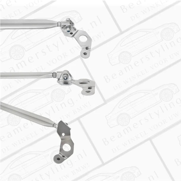 Veerpootbrug - BMW E81 / E82 / E87 - Aluminium - Verstelbaar | 04-12