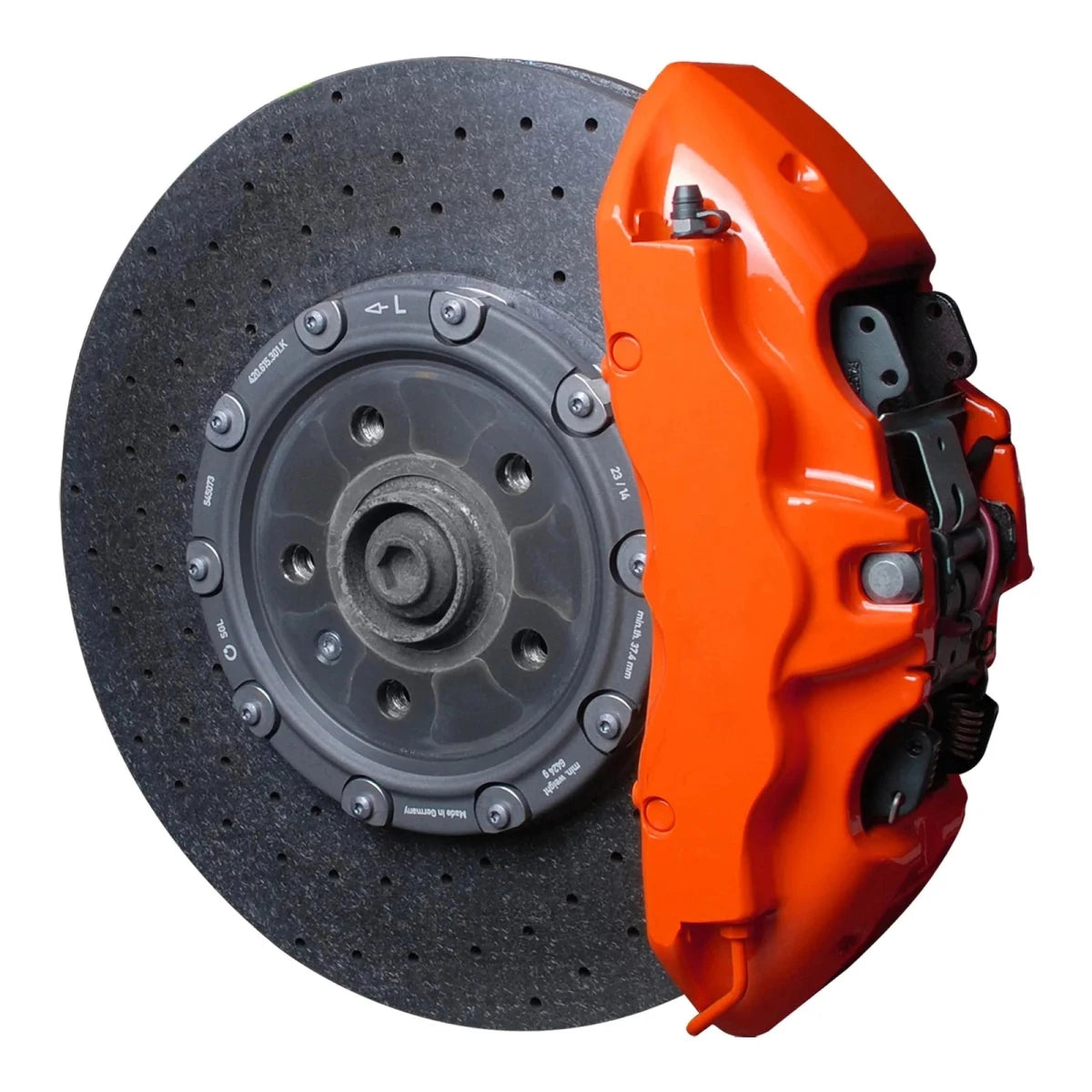 Foliatec® Remklauwverf - 3 Componenten Lak - Complete 7 - Delige Kit | Flame Orange - Beamerstyling.nl