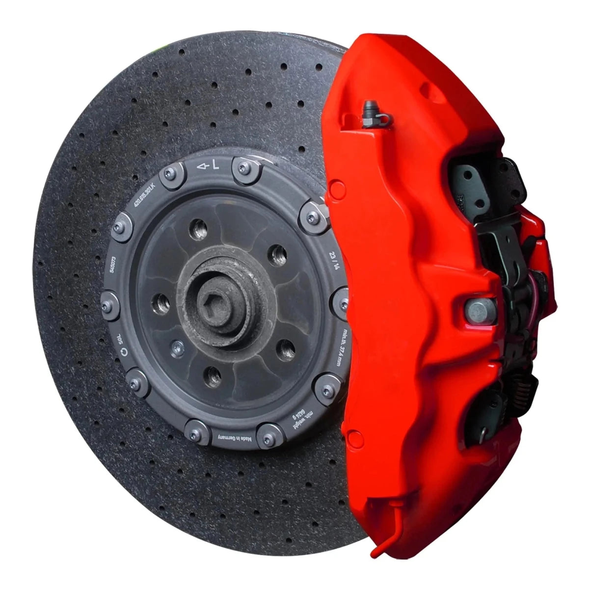 Foliatec® Remklauwverf - 3 Componenten Lak - Complete 7 - Delige Kit | Racing Rosso Matt - Beamerstyling.nl