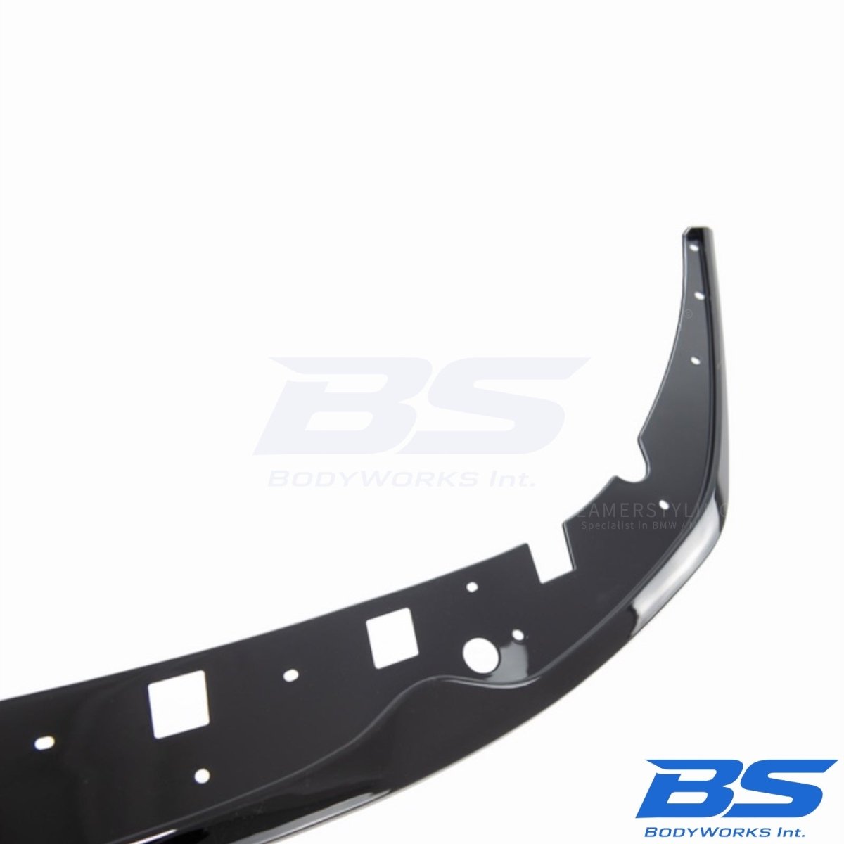 Front lip - BMW 1 Serie F40 - Performance look - Hoogglans Zwart | 2019-2025 - Beamerstyling.nl