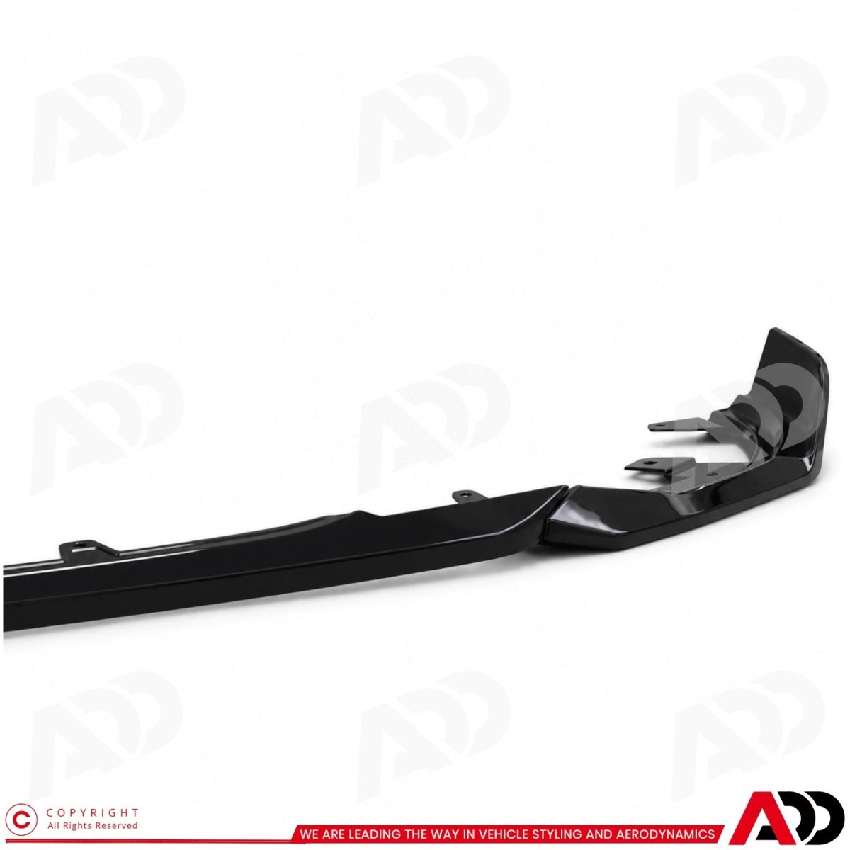 Front Lip - BMW 2 Serie G42 Coupé - M Performance look - Hoogglans Zwart | 2021+ - Beamerstyling.nl