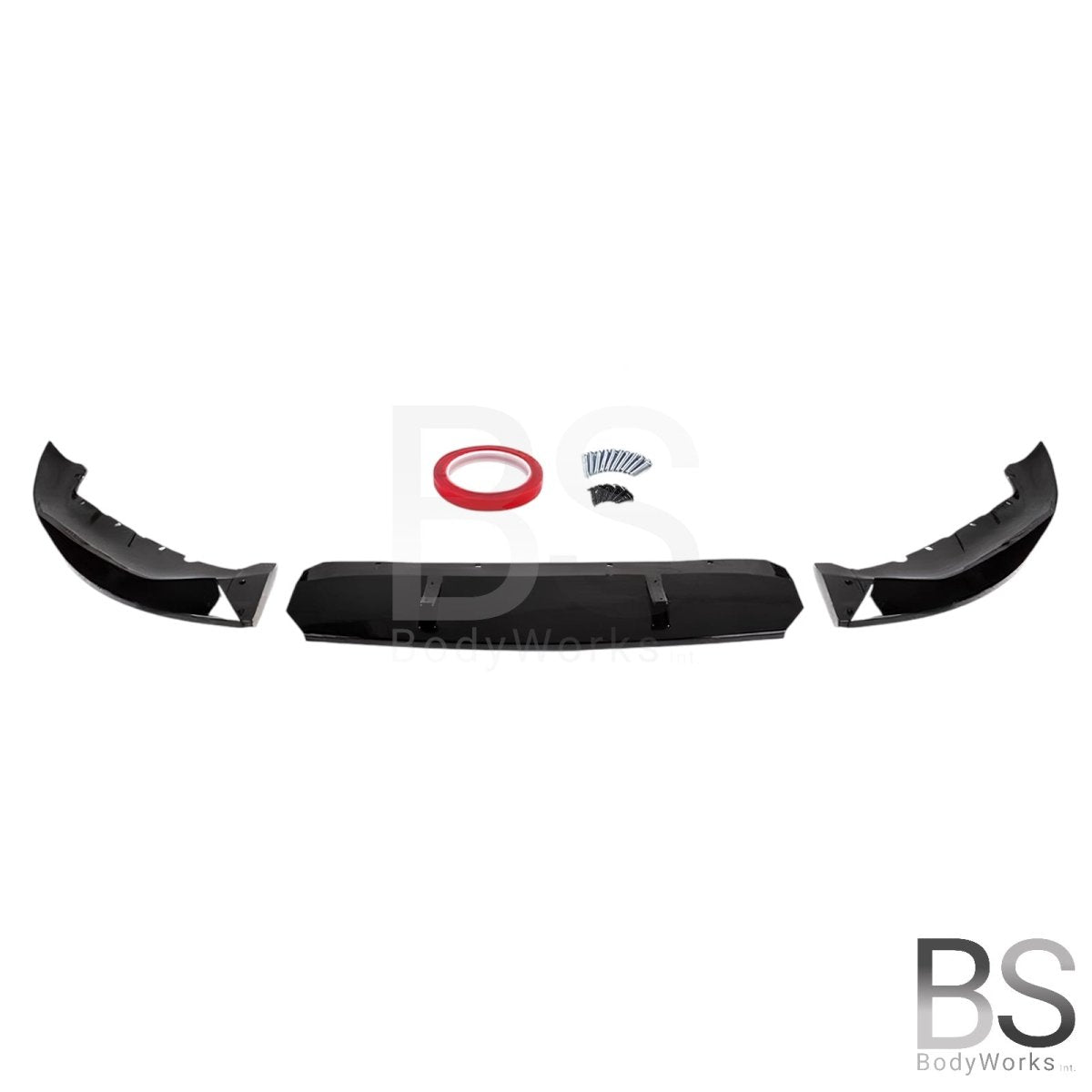 Front Lip - BMW 5 Serie G30LCI / G31LCI - Mp Look - Hoogglans Zwart | 20 - 24 - Beamerstyling.nl