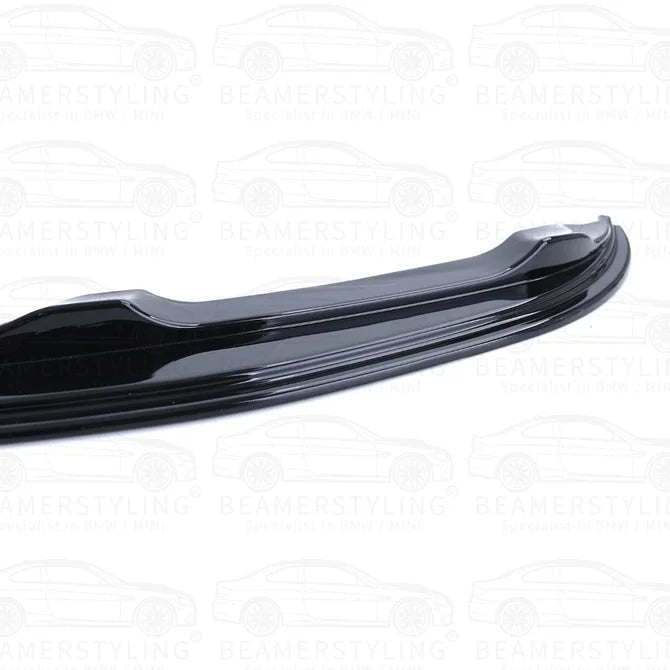 Front Lip - BMW E90 / E91 - Voor M Pakket - Hoogglans Zwart | 05-08 - Beamerstyling.nl