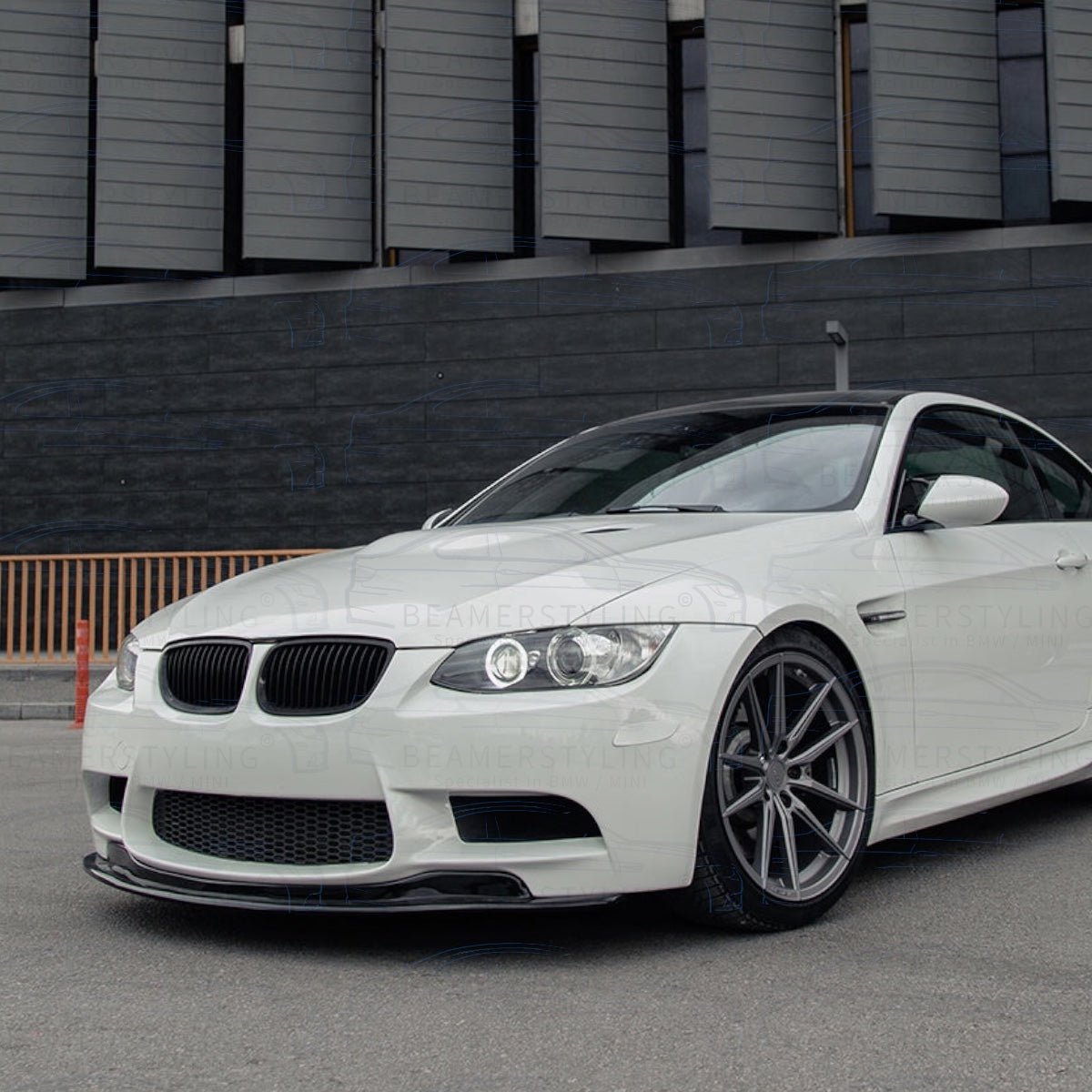 Front lip - BMW E92 / E93 M3 - Hoogglans zwart - GTS Style | 07 - 13 - Beamerstyling.nl