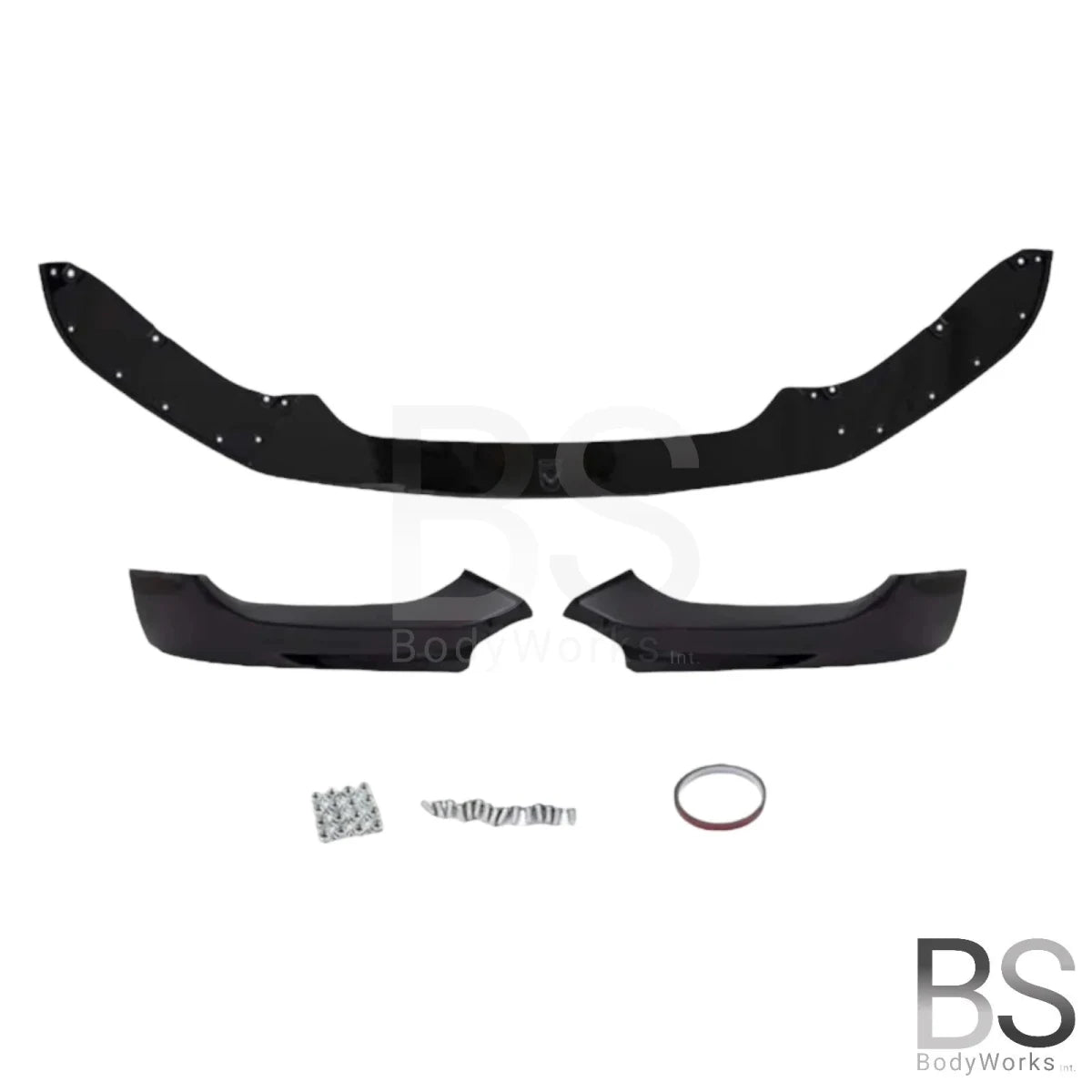 Front Lip - BMW F20LCI / F21LCI - M Performance Look - Hoogglans Zwart | 2015 - 2019 - Beamerstyling.nl
