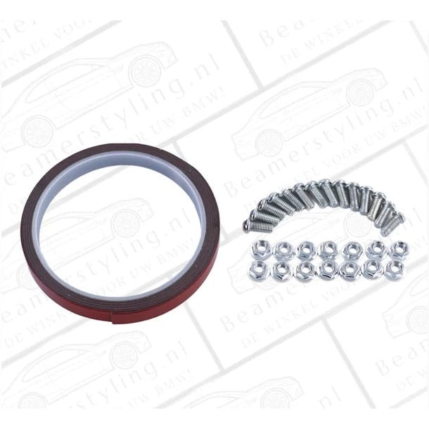 Front Lip - BMW F22 / F23 - Performance Look - Mat Zwart | 14-21 - Beamerstyling.nl