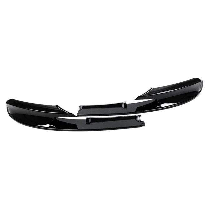 Front Lip - BMW F30 / F31 - Hoogglans Zwart - 2 Delig | 2011 - 2019 - Beamerstyling.nl
