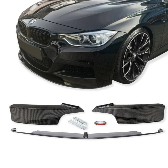 Front Lip - BMW F30 / F31 - M Performance Look - Carbon Look - Beamerstyling.nl