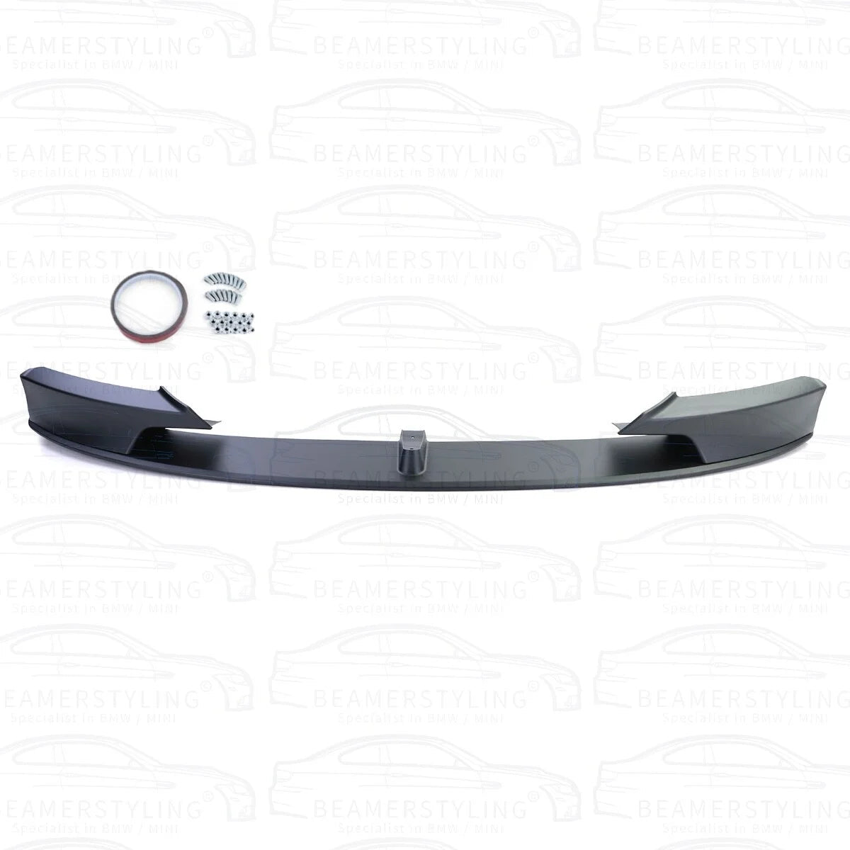 Front lip - BMW F30 / F31 - M Performance look - Mat zwart | 11-19 - Beamerstyling.nl