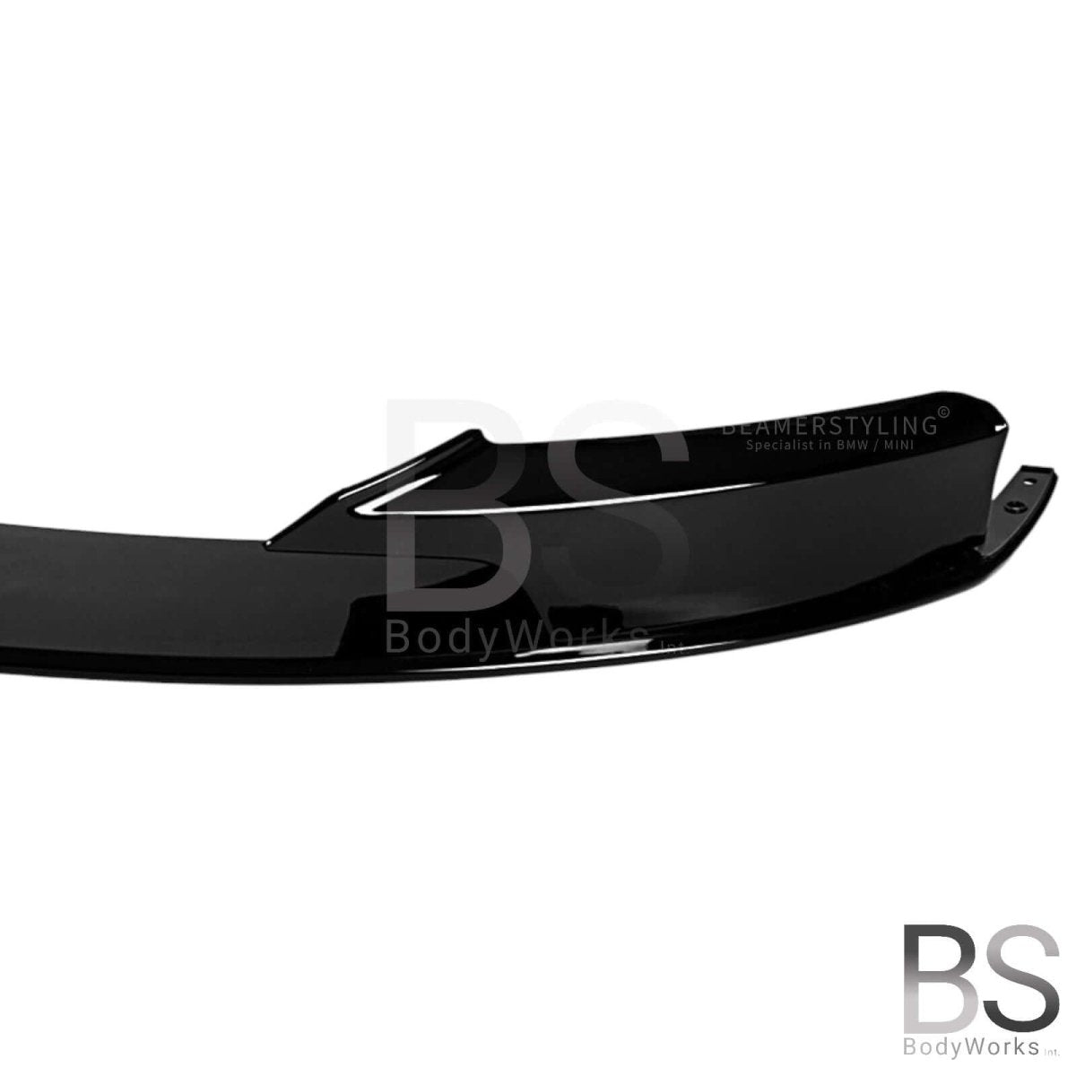 Front Lip - BMW F30 / F31 - M Performance Look V2 - Hoogglans Zwart | 11 - 19 - Beamerstyling.nl