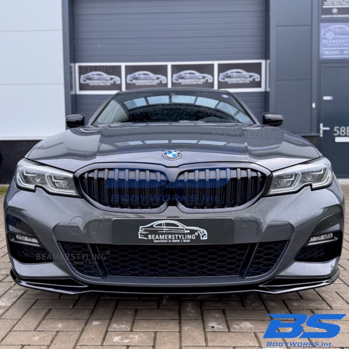 Front Lip - BMW G20 / G21 - M Performance Look - Hoogglans Zwart | 19-22 - Beamerstyling.nl