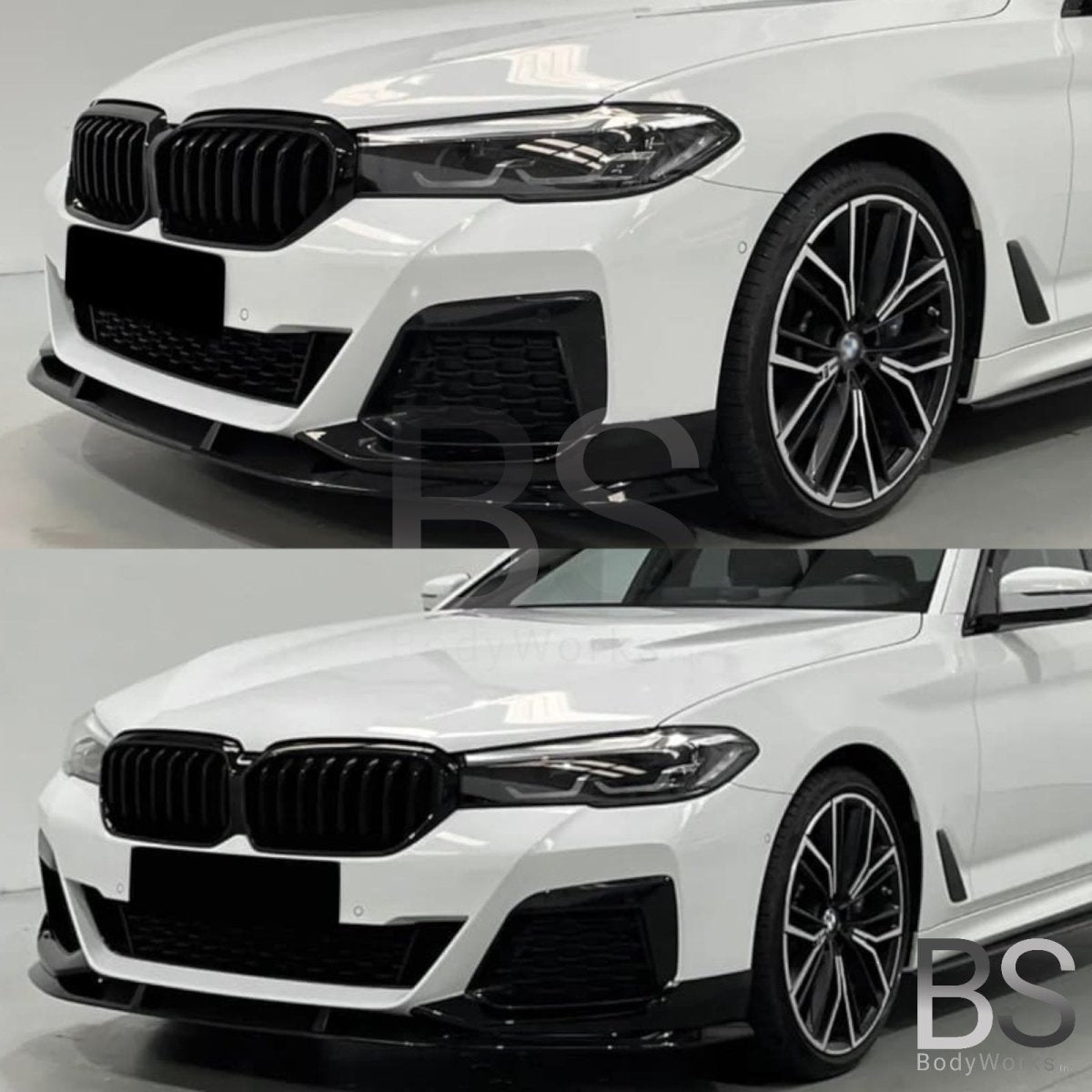Front Lip - BMW G30LCI / G31LCI - M Performance Look - Hoogglans Zwart | 20 - 24 - Beamerstyling.nl