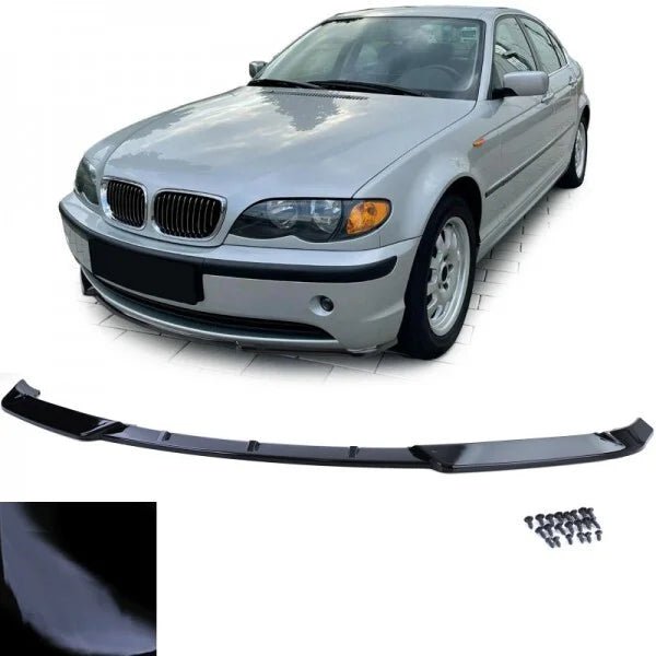 Front / Lip Spoiler Voor Standaard Voorbumper E46 Sedan / Touring 2001-2005 - Beamerstyling.nl