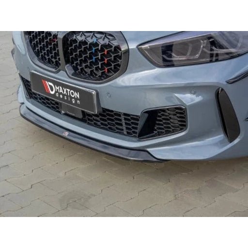 Front Lip V2 - BMW 1 Serie F40 - Hoogglans Zwart - Maxton Design - Beamerstyling.nl