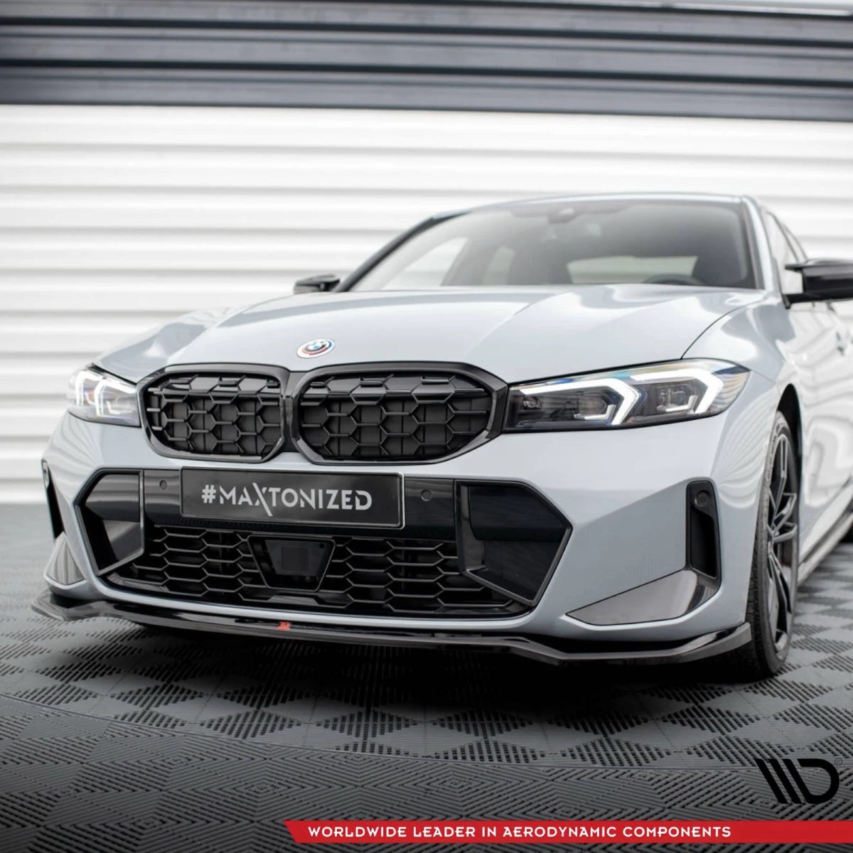 Front lip V2 - BMW G20LCI / G21LCI - M Pakket - Maxton Design | 22 - 25 - Beamerstyling.nl