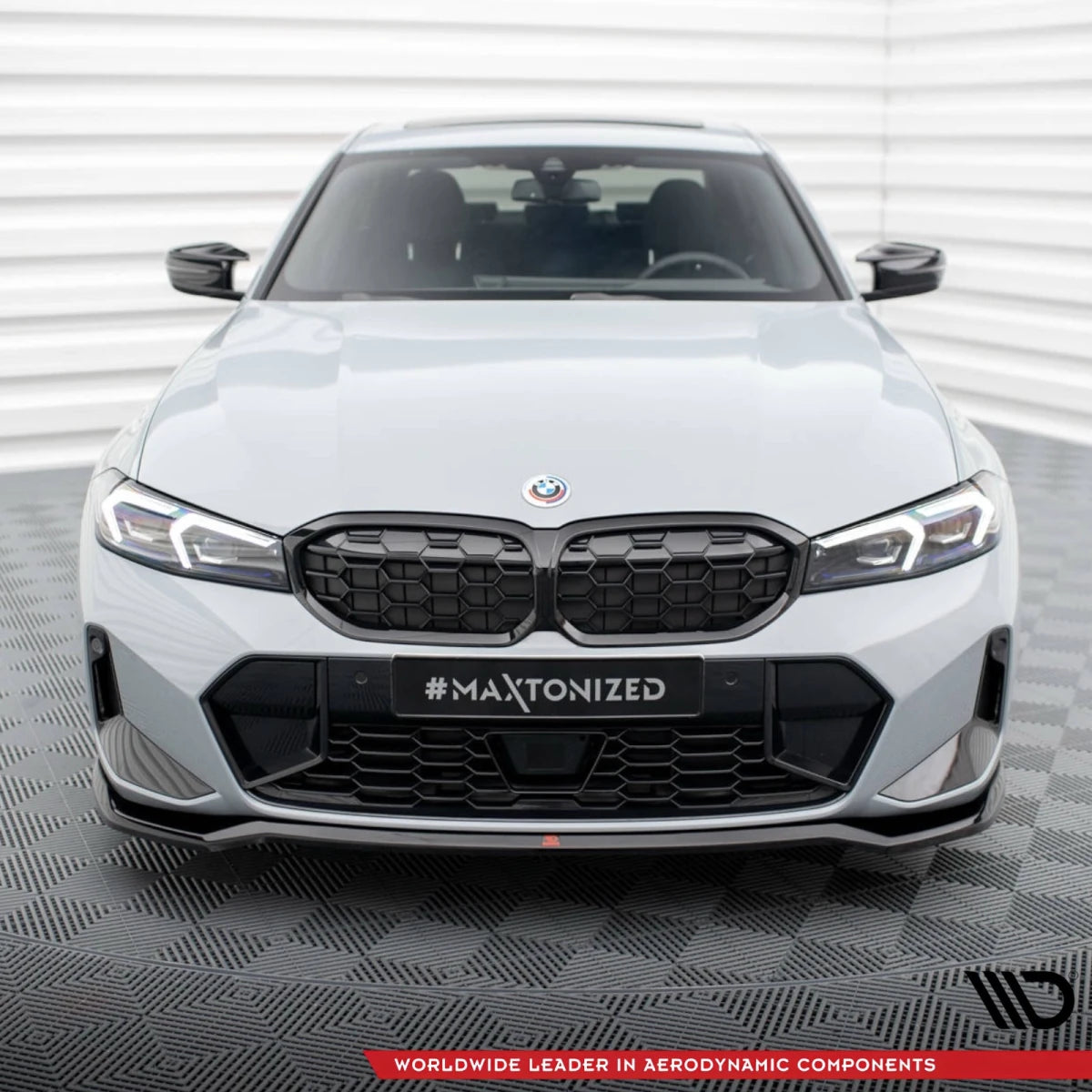 Front lip V2 - BMW G20LCI / G21LCI - M Pakket - Maxton Design | 22 - 25 - Beamerstyling.nl