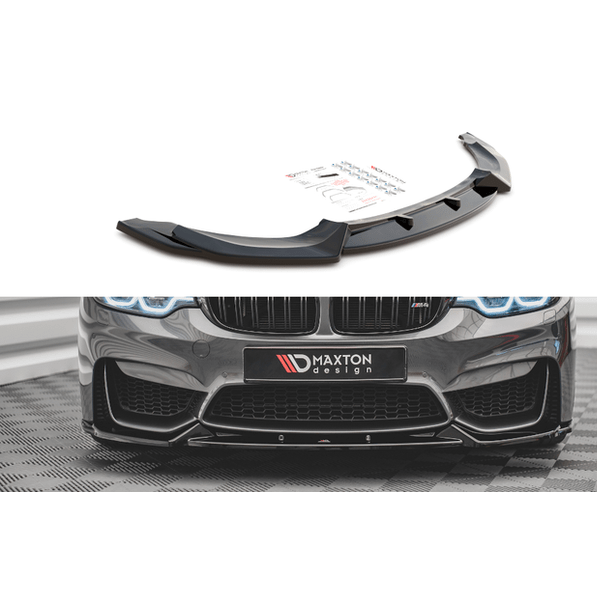 Front Lip V2 - BMW M4 F82 / F83 & M3 F80 - Maxton Design - Beamerstyling.nl