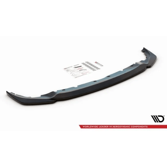Front Lip V3 - BMW 1 Serie F40 - Hoogglans Zwart - Maxton Design - Beamerstyling.nl