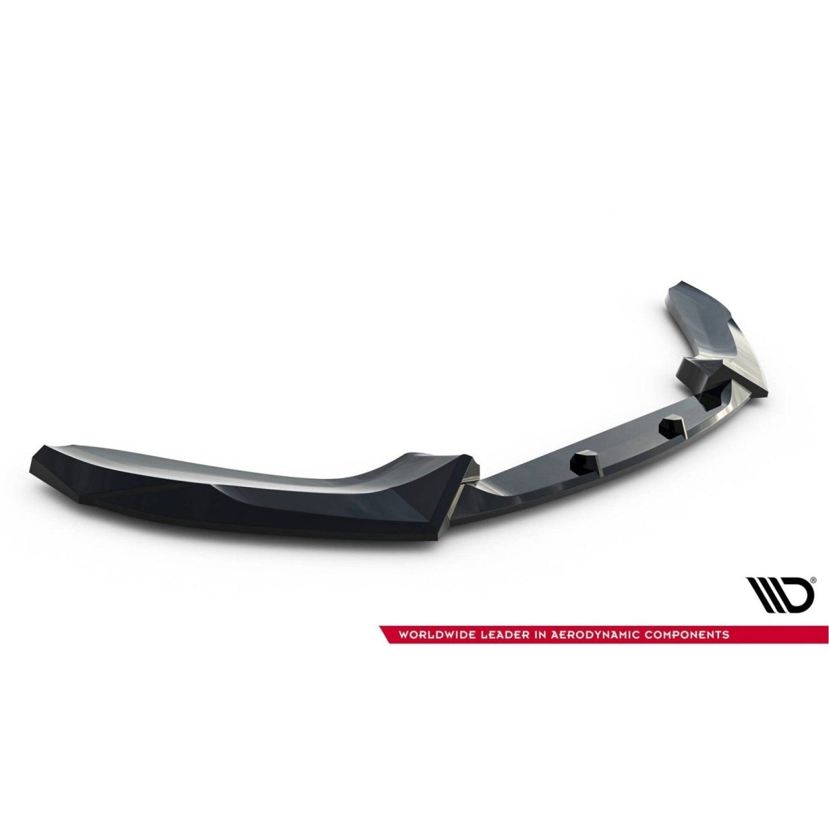 Front Lip V5 - BMW F20LCI / F21LCI - Hoogglans Zwart - Maxton Design | 15 - 19 - Beamerstyling.nl