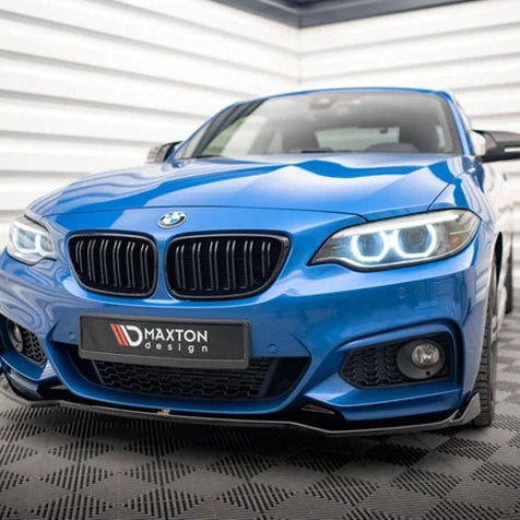 Front Lip V1 - BMW F22 / F23 - M Pakket - Maxton Design | 2013-2021