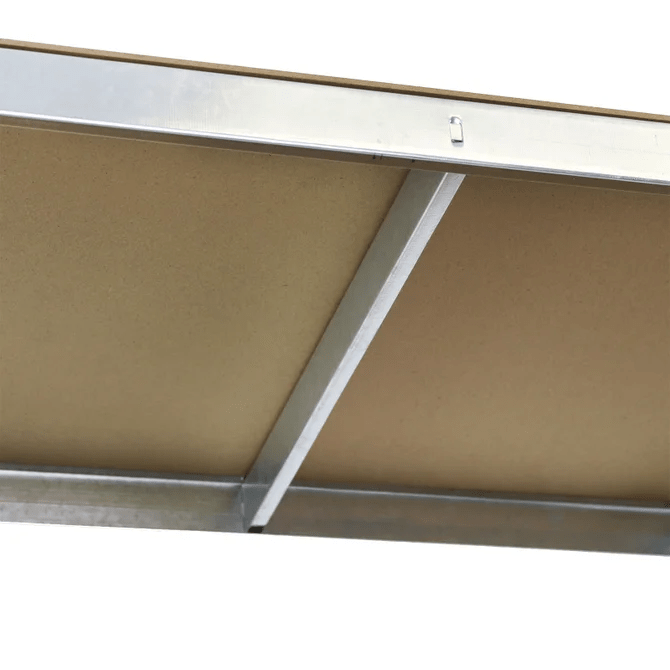 Garage Stelling - Gegalvaniseerd Staal | 2000X1000X500Mm - Beamerstyling.nl