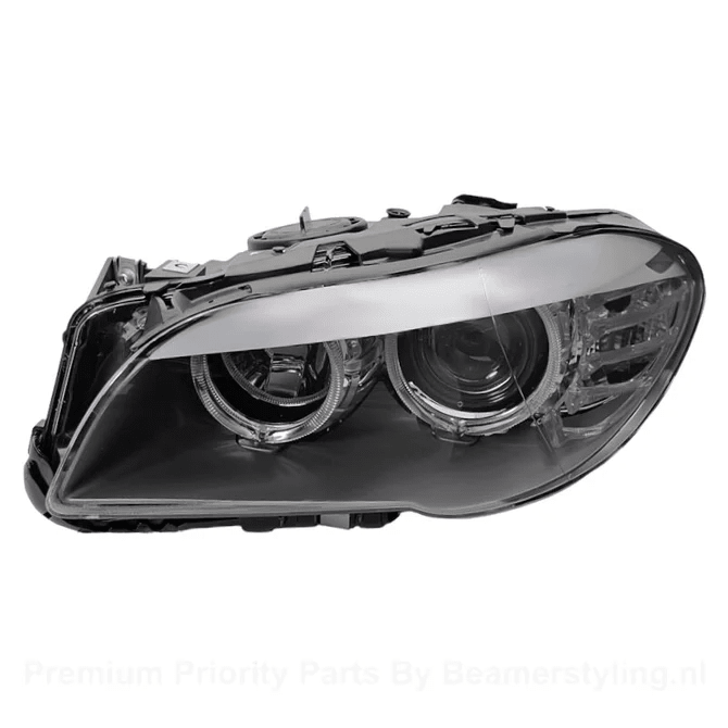 H7 Koplampen - BMW F10 / F11 - LED Angel Eyes | 2010 - 2013 — Links (Bestuurderskant) - Beamerstyling.nl